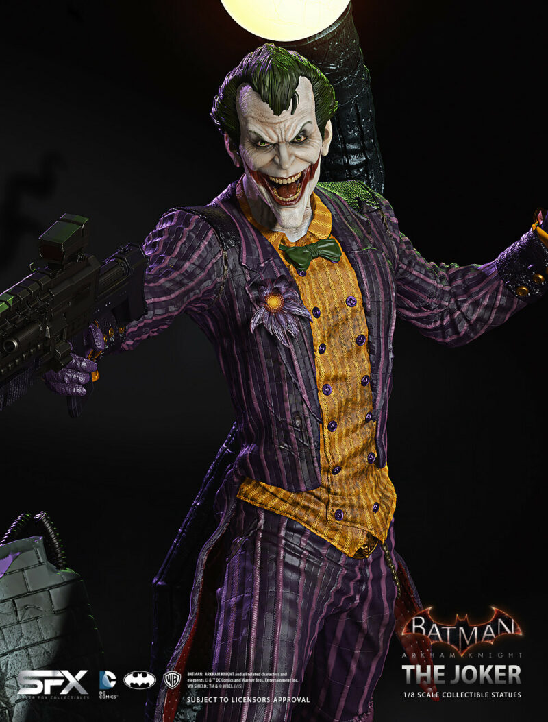 SilverFox Creative Studios | The Joker Arkham Knight 1:8 Statue