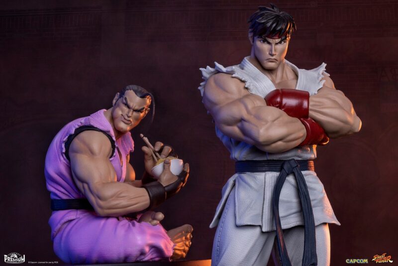 Premium Collectibles Studio | Street Fighter: Ryu & Dan 1/10 Statue Set - immagine 4