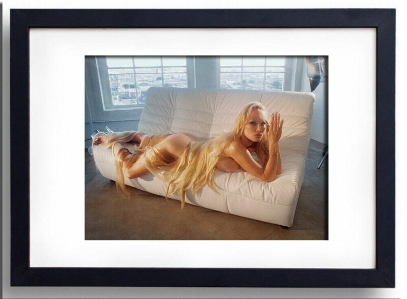 Pamela Anderson photo "Interview Magazine 2023" Framed Fine Art Print 60x40 Cm.