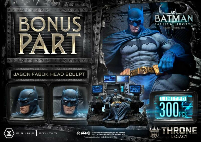 Prime 1 Studio | DC Comics Throne Legacy Collection - Batman Tactical Throne 1/3 Statues - immagine 4