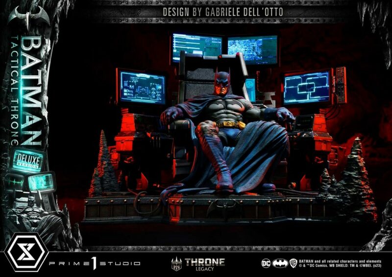 Prime 1 Studio | DC Comics Throne Legacy Collection - Batman Tactical Throne 1/3 Statues - immagine 5