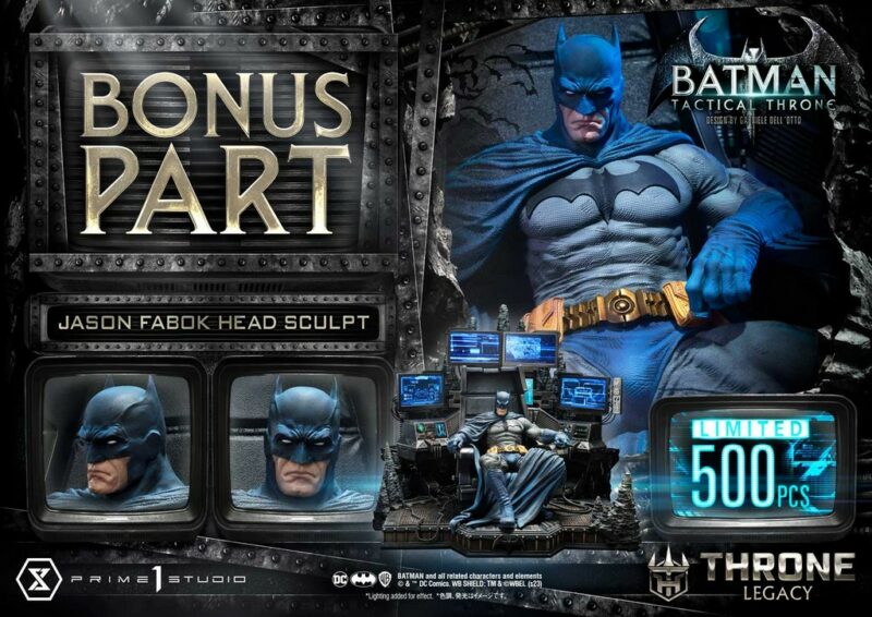 Prime 1 Studio | DC Comics Throne Legacy Collection - Batman Tactical Throne 1/3 Statues