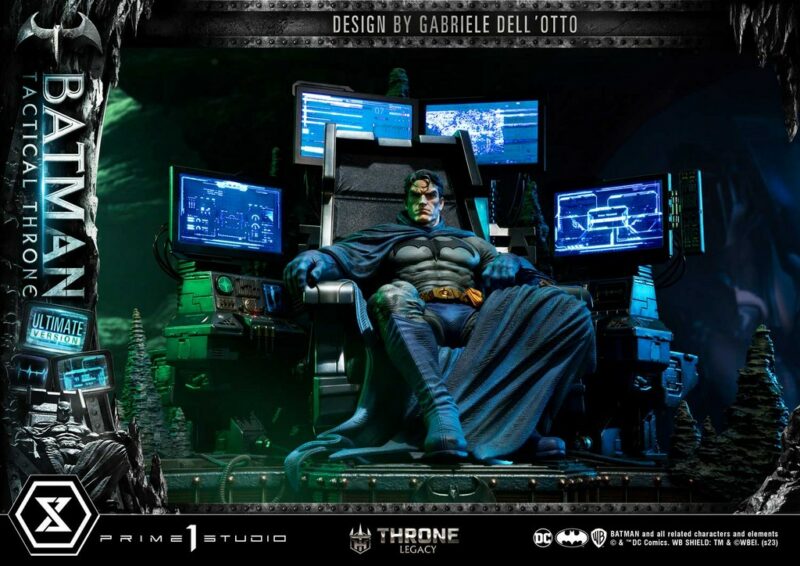 Prime 1 Studio | DC Comics Throne Legacy Collection - Batman Tactical Throne 1/3 Statues - immagine 2