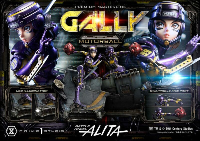 Alita: Battle Angel Ultimate Premium Masterline Series - Gally Motorball