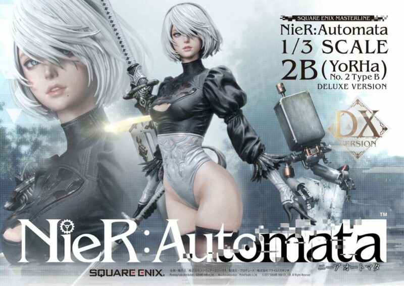 Square Enix | NieR Automata - 2B (YorHa No. 2 Type B) Regular & Deluxe Versions 1/3 Statues