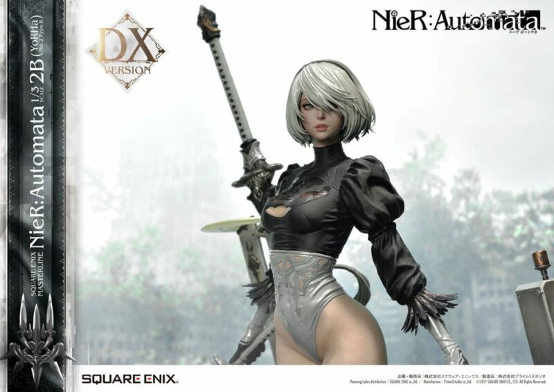 Square Enix | NieR Automata - 2B (YorHa No. 2 Type B) Regular & Deluxe Versions 1/3 Statues - immagine 2