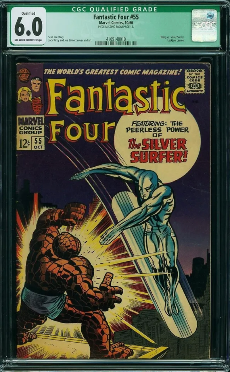 Marvel Comics | FANTASTIC FOUR # 55 CGC