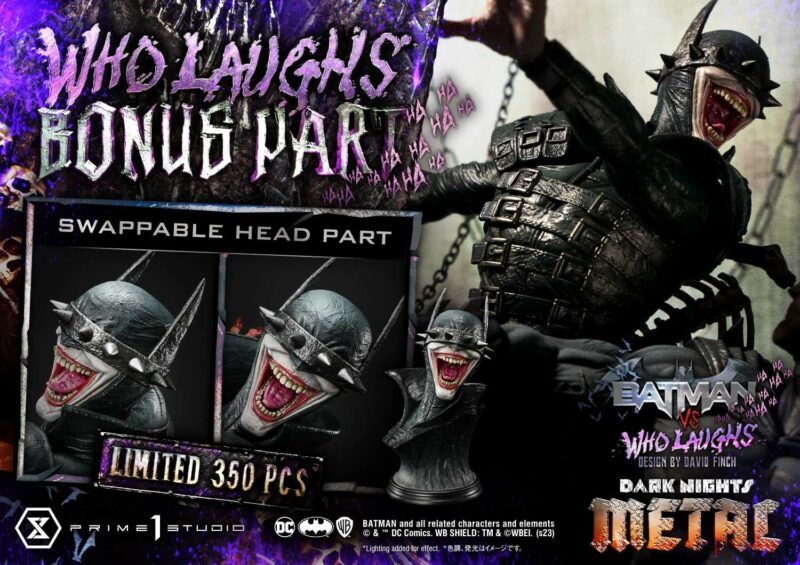 Prime 1 Studio | DC Comics: Dark Nights Metal - Batman vs. Batman Who Laughs 1/4 Statues by David Finch - immagine 3