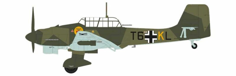 Airfix | A18002V Junkers Ju87B Stuka 1/24 Model Kit - immagine 3