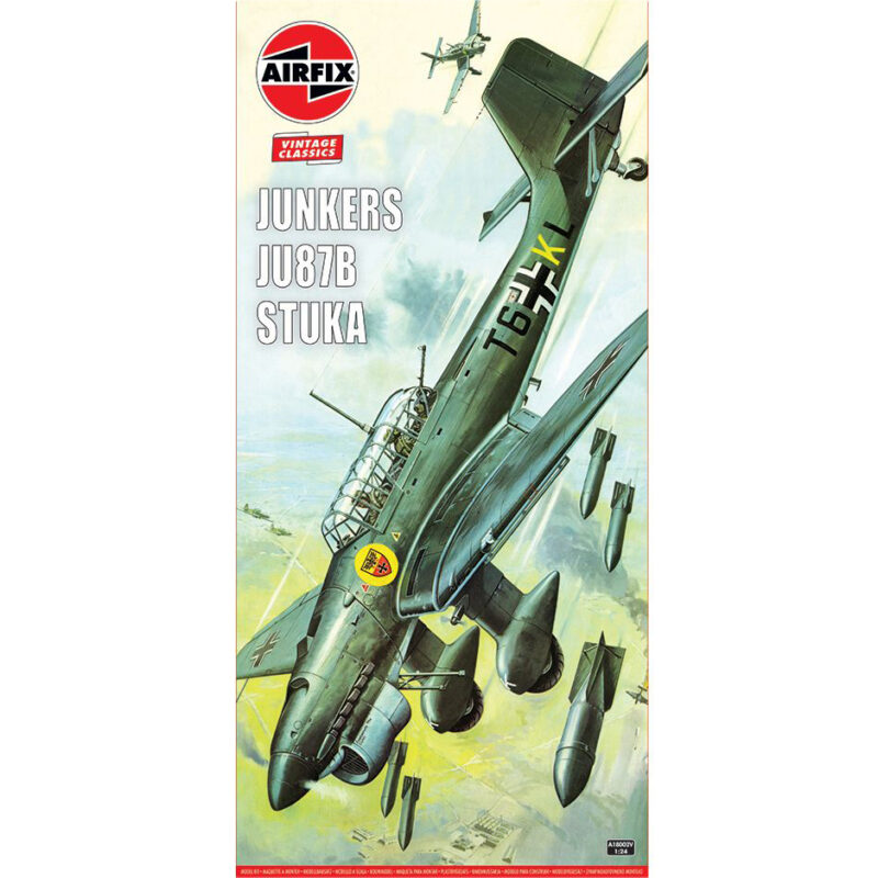 Airfix | A18002V Junkers Ju87B Stuka 1/24 Model Kit