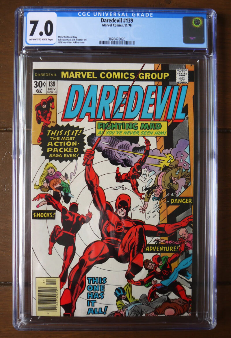 Daredevil (1964 1st Series) #139 CGC 7.0