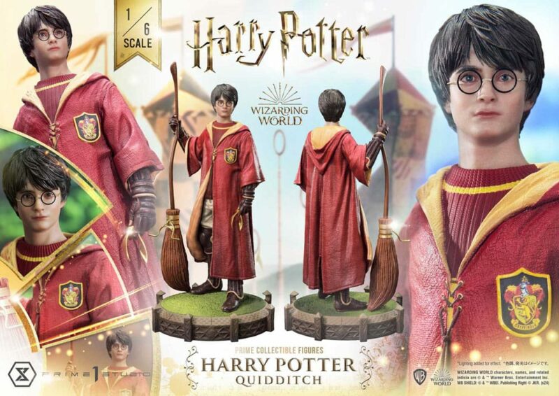 Prime 1 Studio | Harry Potter Prime Collectibles - Harry Potter Quidditch Edition 1/6 Statues - immagine 2