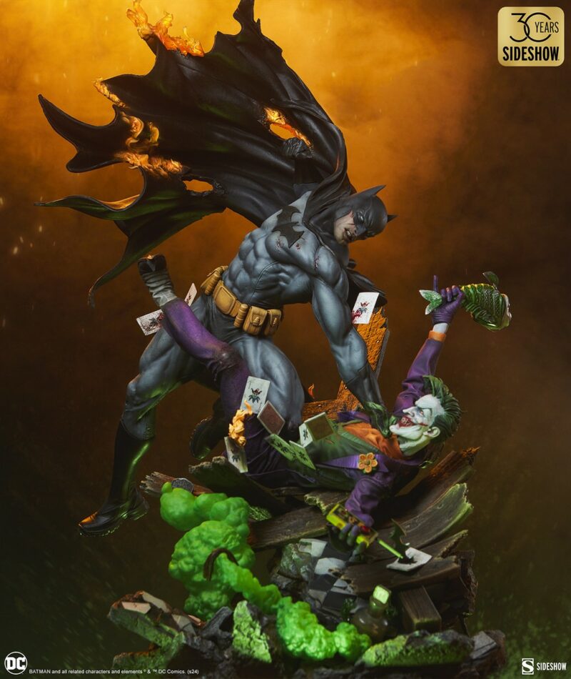 Sideshow | DC Comics: Batman vs The Joker - Eternal Enemies Premuim Format Figure - immagine 2