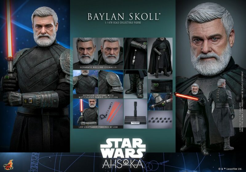 Hot Toys | Star Wars: Ahsoka - Baylan Skoll 12" Scale Figure