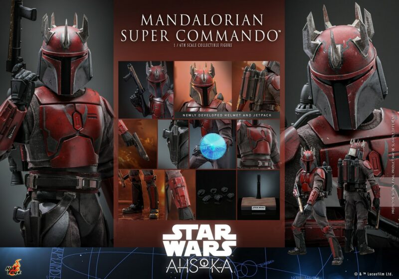 Hot Toys | Star Wars: Ahsoka - Mandalorian Super Commando 12" Figure