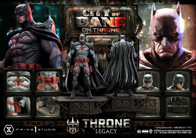 DC Comics Throne Legacy Collection Statue - Flashpoint Batman Bonus Version