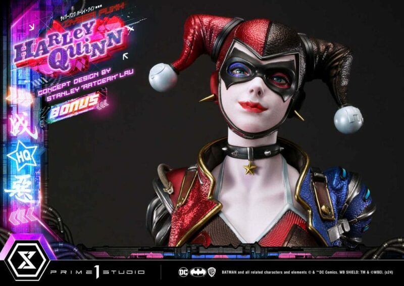 Prime 1 Studio | Batman Ultimate Premium Masterline Series - Cyberpunk Harley Quinn 1/4 Statues