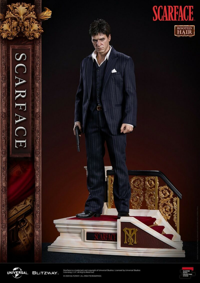 Blitzway | Scarface: Tony Montana 1/4 Statues - immagine 3