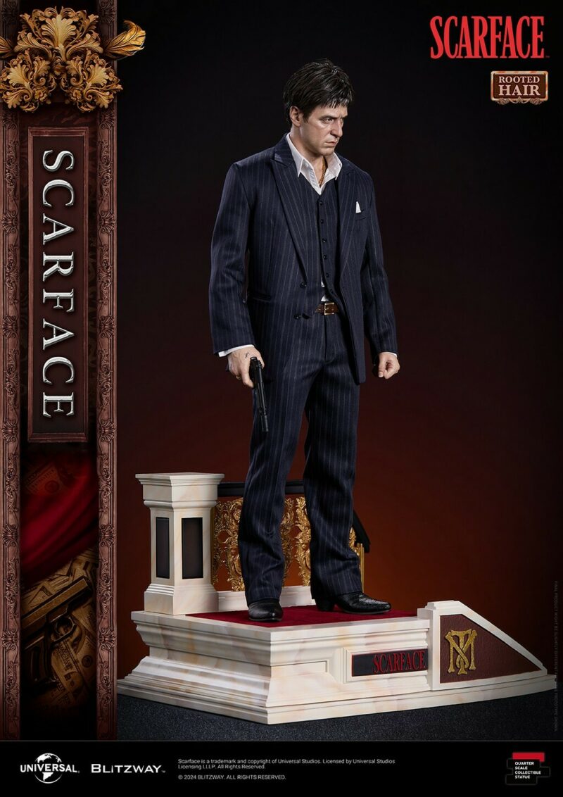 Blitzway | Scarface: Tony Montana 1/4 Statues - immagine 2