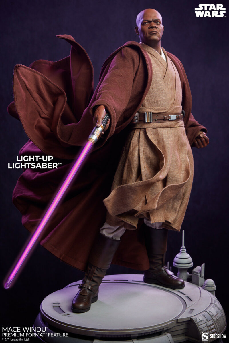 Star Wars: Revenge of the Sith - Mace Windu Premium Format Figure - immagine 3