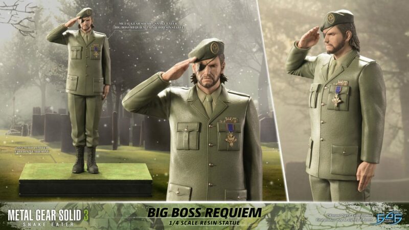 First 4 Figures | Metal Gear Solid 3: Snake Eater - Big Boss Requiem 1/4 Statue