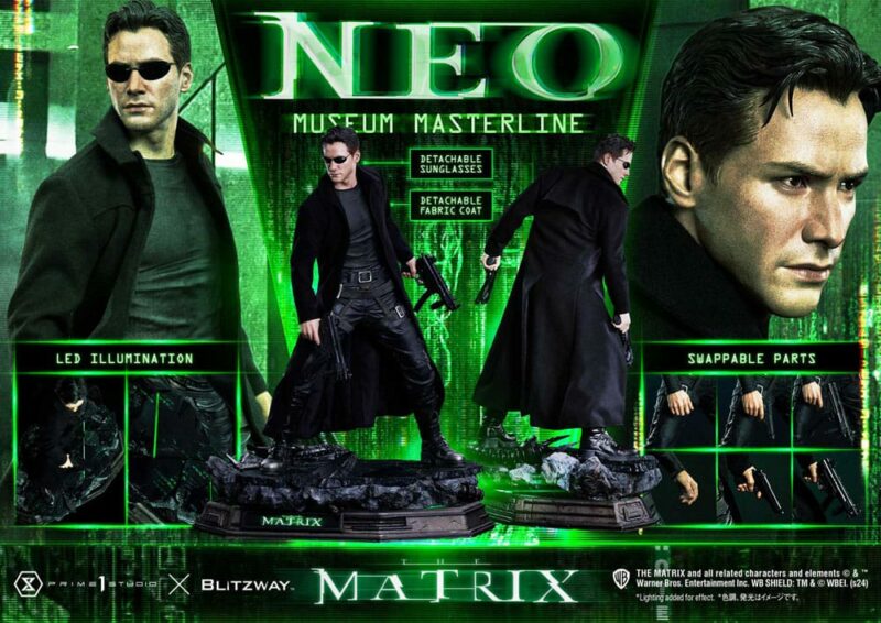 Prime 1 Studio | Matrix Museum Masterline Statue 1/3 Neo Bonus Version