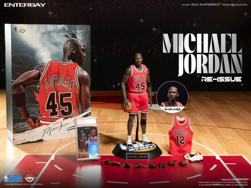 NBA Collection Real Masterpiece - Michael Jordan I'm Back Edition Limited 12" Figure