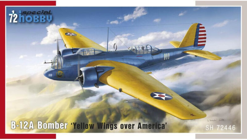 SPECIAL HOBBY | B-12A Bomber Yellow Wings over America 1/72 Model Kit