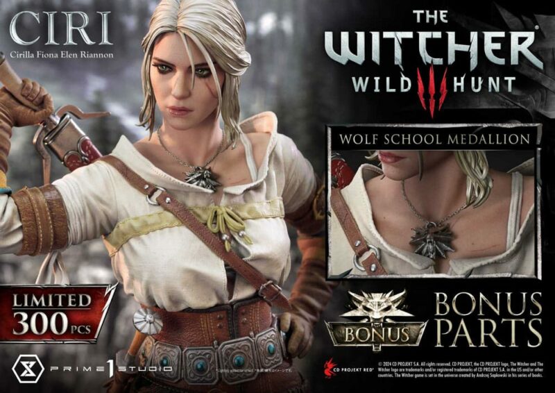 The Witcher 3: Wild Hunt Museum Masterline - Wild Hunt Ciri Fiona Elen Riannon Bonus Version - immagine 3