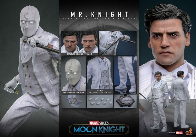 Hot Toys | Moon Knight - Mr. Knight 12" Figure - immagine 2