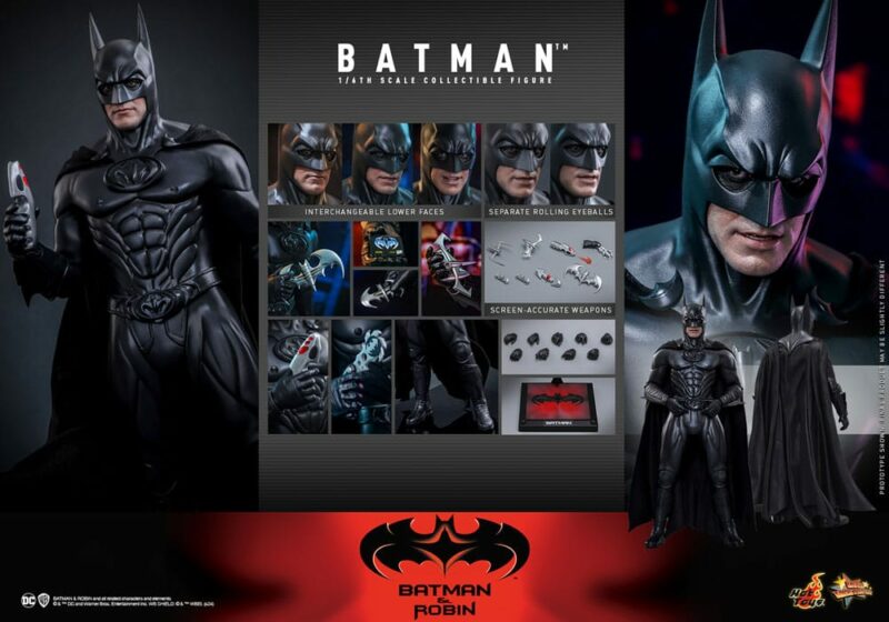 Hot Toys | Batman & Robin Movie Masterpiece Sixth Scale Action Figures - immagine 5