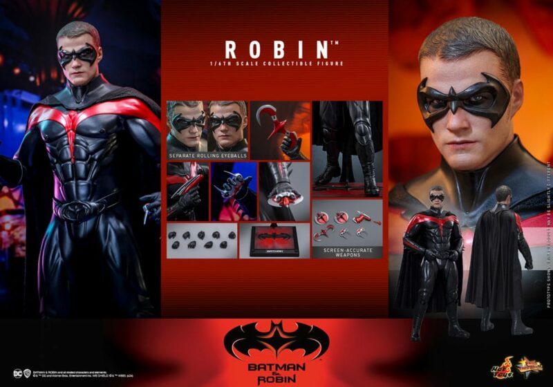 Hot Toys | Batman & Robin Movie Masterpiece Sixth Scale Action Figures - immagine 2