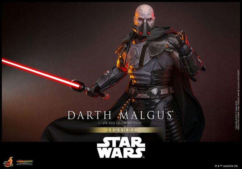 Hot Toys | Star Wars Legends Videogame Masterpiece - Darth Malgus 12" Figure