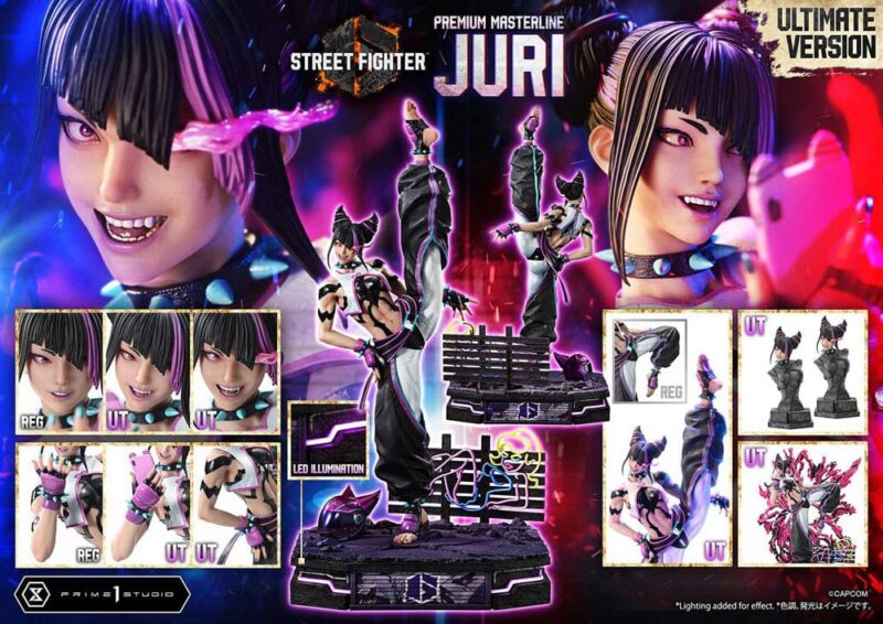 Prime 1 Studio | Street Fighter 6 Premium Masterline Series - Juri 1/4 Statues - immagine 2